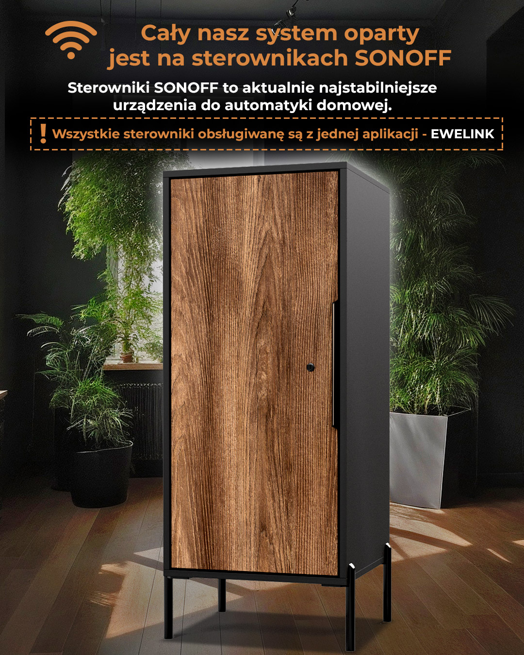 Automatyczny Growbox DIY PRO BLACK/WOOD FULL AUTO - obrazek 15